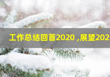 工作总结回首2020 ,展望2021